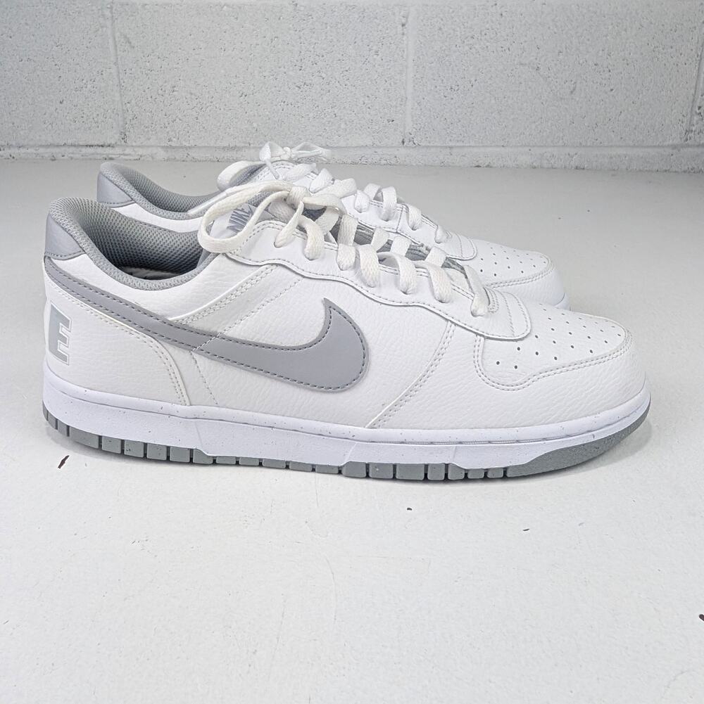 Nike Men's 11 Big Low White Wolf Sneakers